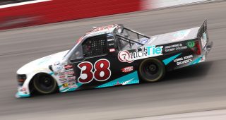 Chandler Smith grabs late lead at North Wilkesboro