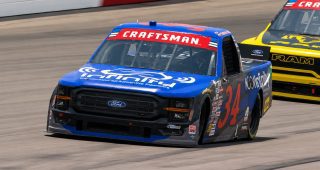 Riggs wins Stage 1 after Hocevar leads 50 laps