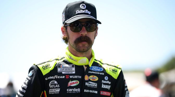 Featured Image for Inclement weather puts Ryan Blaney on pole at North Wilkesboro