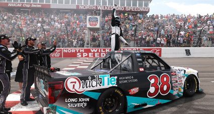 Chandler Smith scores dominant Truck Series win at North Wilkesboro