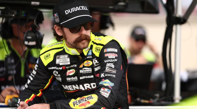 Featured image for Polesitter Ryan Blaney dropping to rear for start of North Wilkesboro Cup race