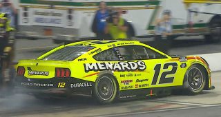 Blaney penalized for speeding off pit road
