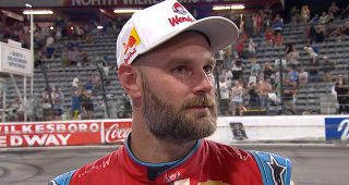 SVG: 'I got pretty excited' taking the lead at North Wilkesboro