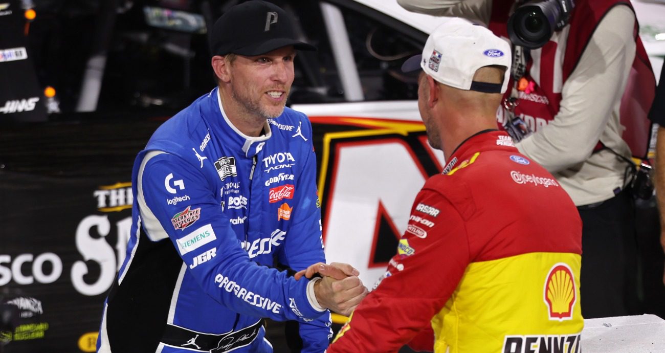 Promo Image for ‘That’s just short-track racing!’ Hamlin nods at Logano’s excellence