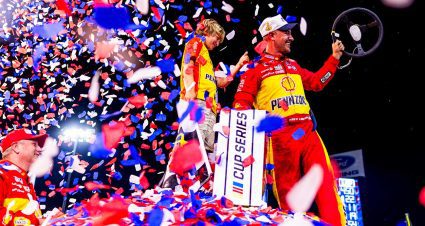 Getting real: Joey Logano responds to pressure, flips postseason script with statement win