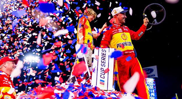 Getting real: Joey Logano responds to pressure, flips postseason script with statement win