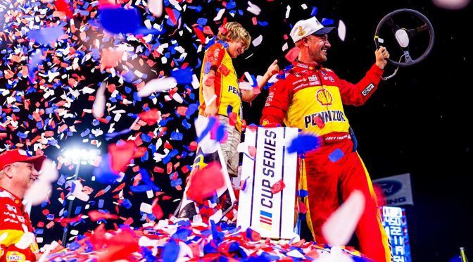 Featured Image for Getting real: Joey Logano responds to pressure, flips postseason script with statement win