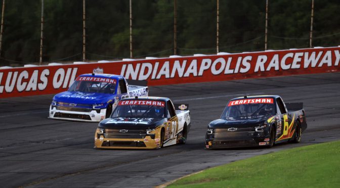 Featured Image for 2026 NASCAR Craftsman Truck Series entry list for Lucas Oil Indianapolis Raceway Park