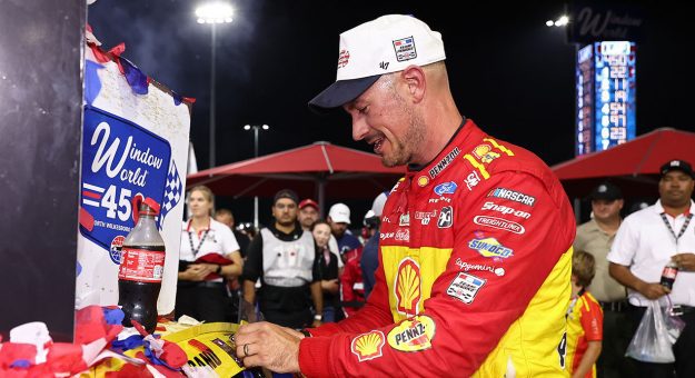 Photos: Joey Logano celebrates 2026 North Wilkesboro Speedway win