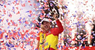 Joey Logano dominates to win first North Wilkesboro points race in 30 years