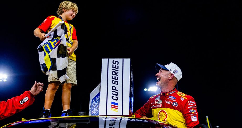 joey and hudson logano