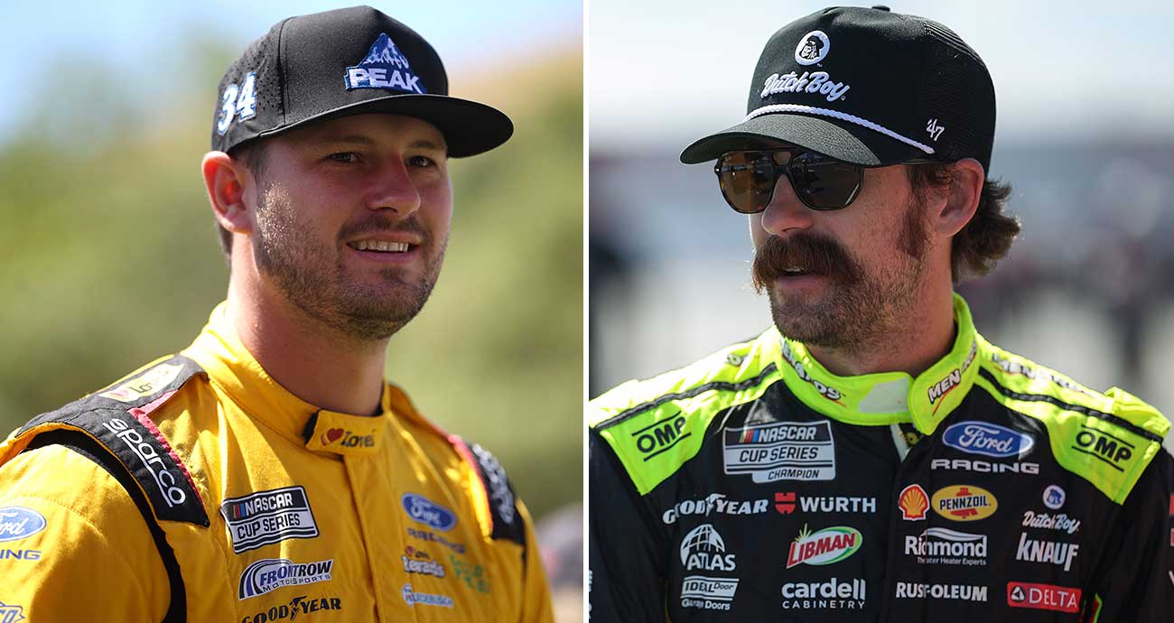Todd Gilliland and Ryan Blaney, the finalists in the 2026 edition of the In-Season Challenge