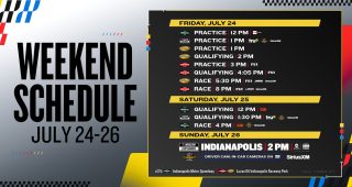 Promo Image for Indianapolis weekend schedule: Times, dates to know