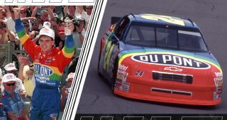 Promo Image for Throwback: Jeff Gordon wins inaugural Brickyard 400