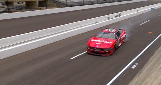 Promo Image for Preece has left-rear tire go down during Indy practice
