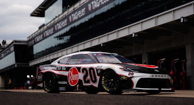 Christopher Bell bolts to top of Cup Series leaderboard in Brickyard 400 practice