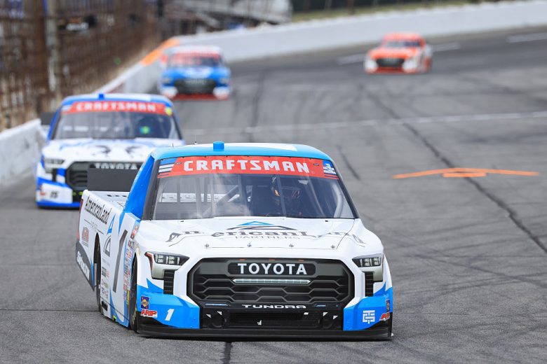Gavan Boschele drives at IRP.