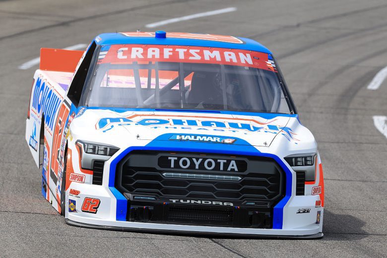Michael Christopher Jr. drives at IRP.
