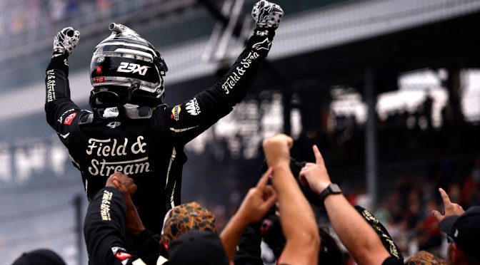 Corey Heim wins Brickyard 400; nets second career Cup Series victory