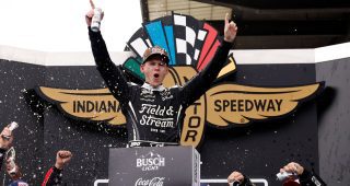 Promo Image for Recap: Heim wins Brickyard 400; second career Cup victory