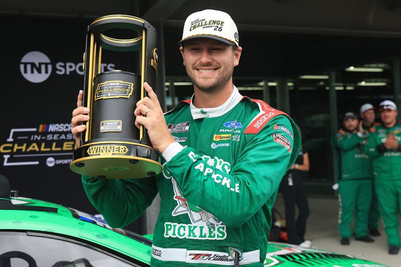 Todd Gilliland poses for a photo.