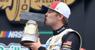 Carson Kvapil scores first career O'Reilly Series win at Indianapolis