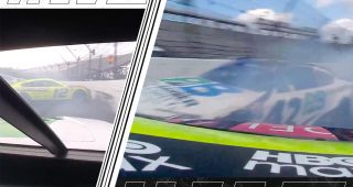 Promo Image for In-car: Blaney, Nemechek react after costly Brickyard contact