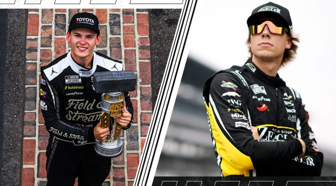 Corey Heim, Carson Hocevar square off in Brickyard duel: ‘Handed him a big fat L’