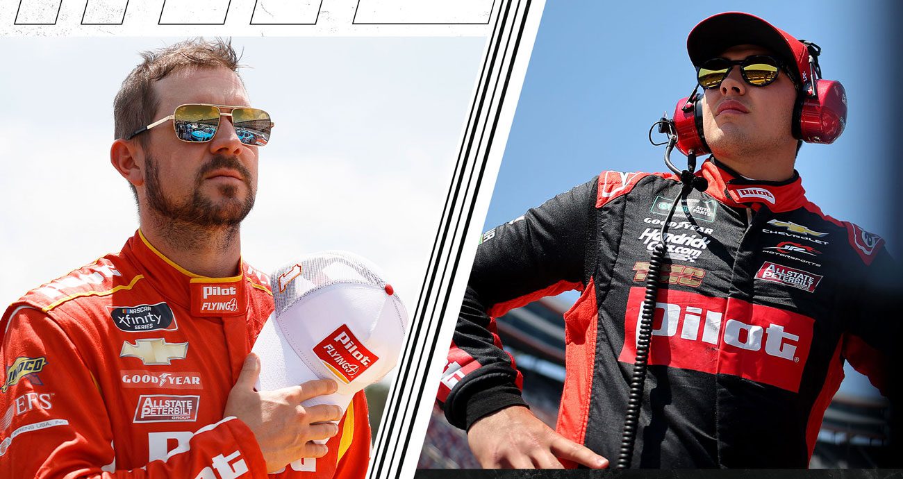 A split image depicting Michael Annett (L) and Sammy Smith (R).