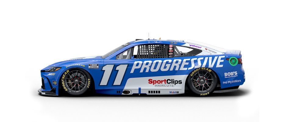A graphic depicting the No. 11 Toyota.