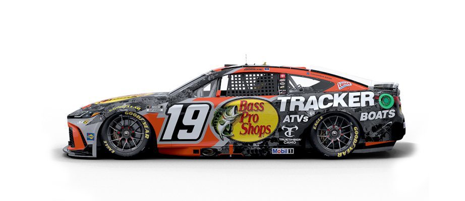 A graphic depicting the No. 19 Toyota.