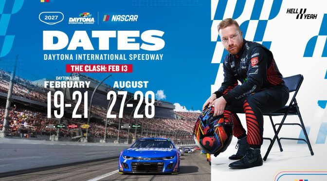Featured image for Clash returns to Daytona in 2027 as Saturday night race