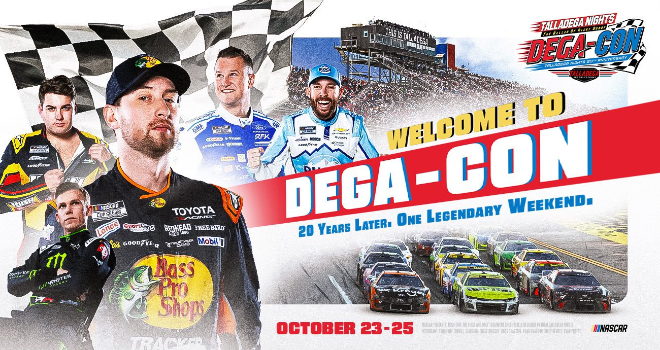 talladega nights dega-con graphic