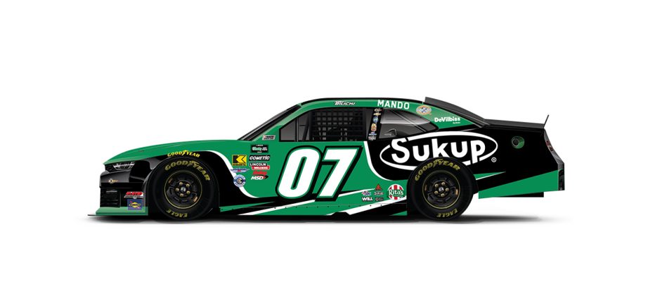 A graphic depicting the No. 07 Chevrolet.