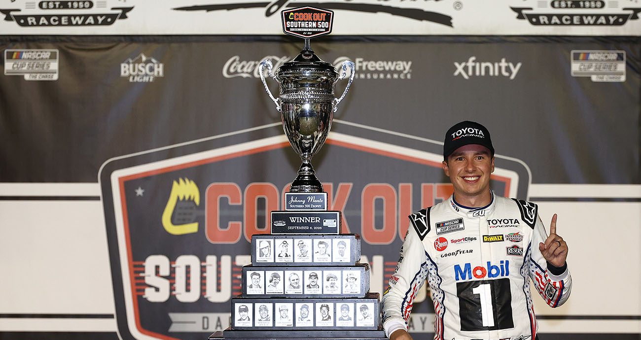bell southern 500 win