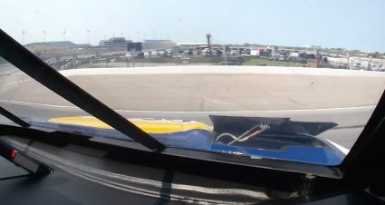 In-car: Elliott bottoms out in Iowa practice before spin