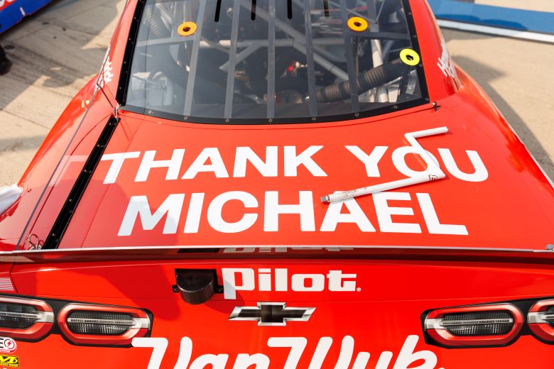 A general view of a Michael Annett tribute.