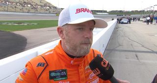 Promo Image for Allgaier frustrated with Crews after late crash; inside their conversation