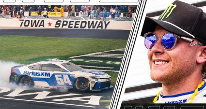 Race Rewind: Ty Gibbs holds off Bell to win at Iowa