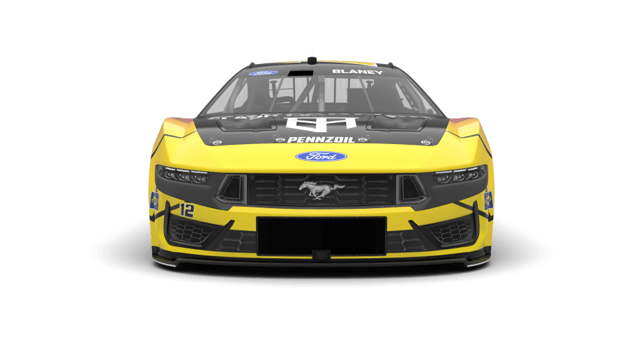A graphic depicting the No. 12 Ford.