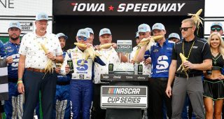 Promo Image for Cup drivers with past wins at Iowa Speedway