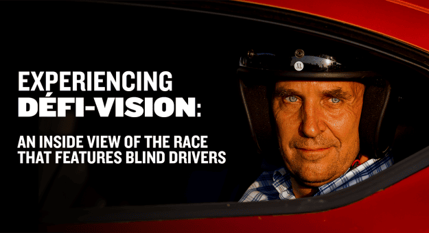 Experiencing Défi-Vision: An inside view of the race that features blind drivers