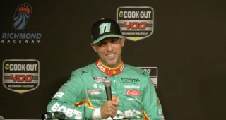 Promo Image for Hamlin refuses to rest easily atop points standings