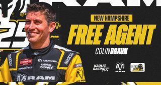 Promo Image for Colin Braun to drive No. 25 Ram at New Hampshire
