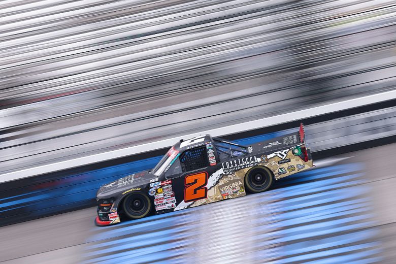 Dystany Spurlock drives at Richmond.