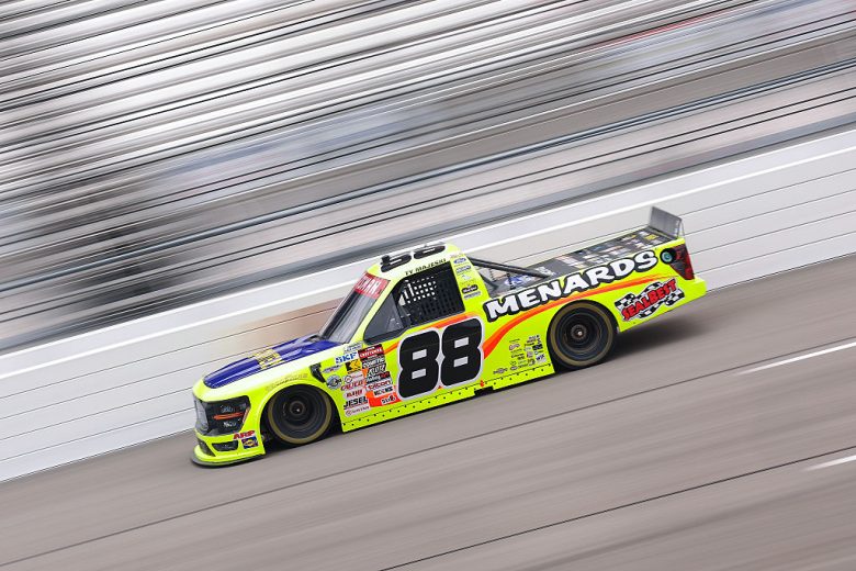 Ty Majeski drives at Richmond.