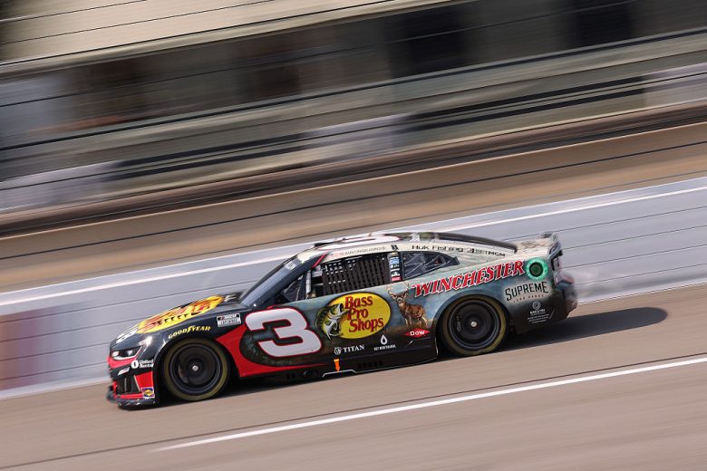 Austin Dillon drives at Richmond.