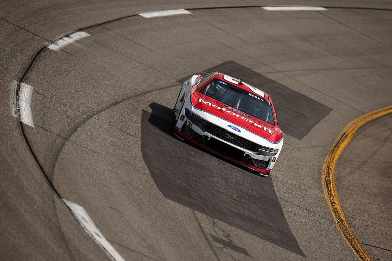 Josh Berry drives at Richmond.