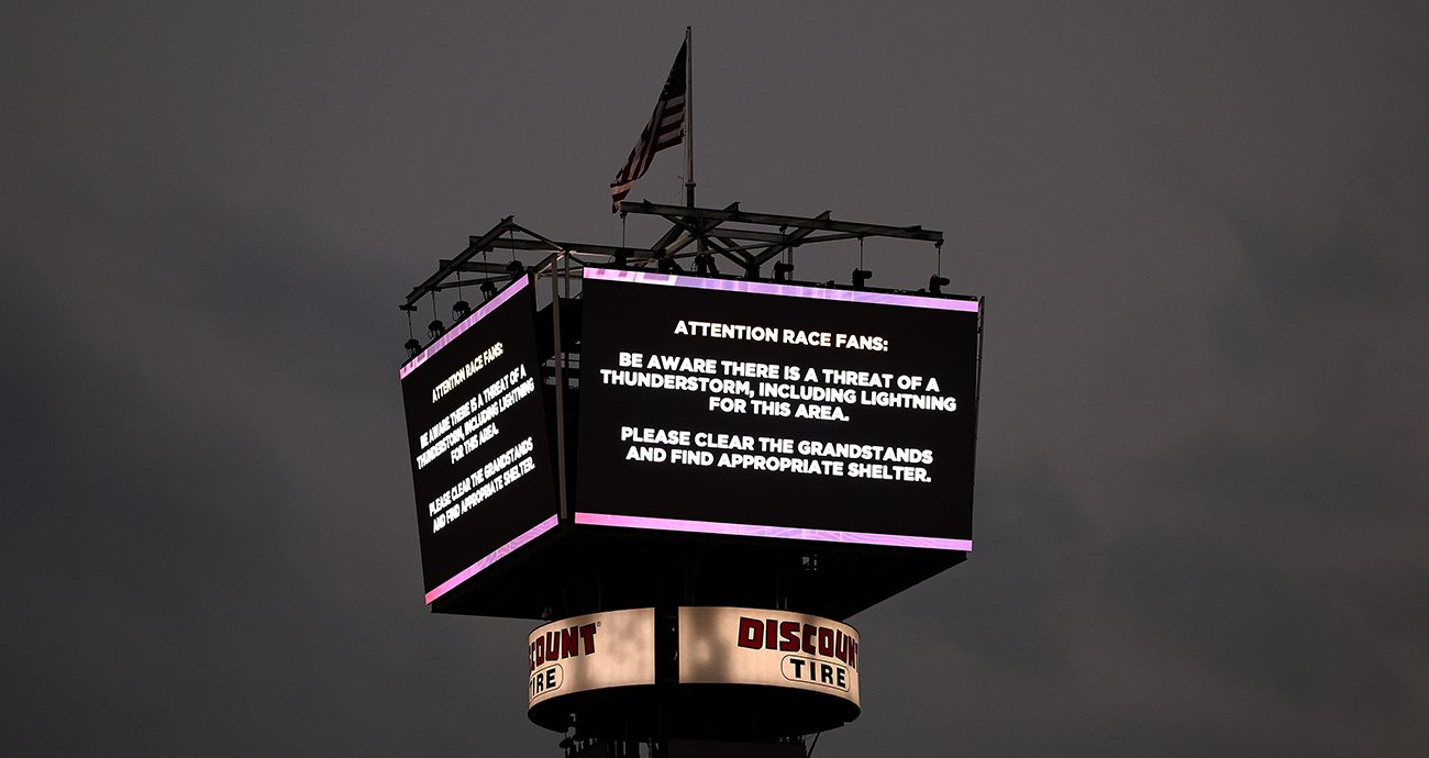 NASCAR Craftsman Truck Series race at Richmond has been postponed to Saturday.