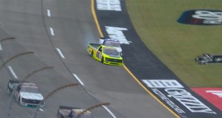 Promo Image for Heim, Majeski trade paint on Richmond restart